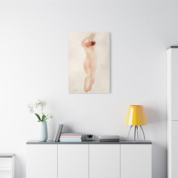 798660672682934838_2048.jpeg Caresse-Moi Donc, Chéri - Auguste Rodin (1902) - Vintage Lithograph Canvas Print