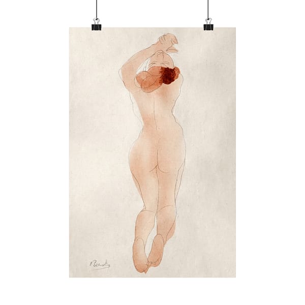 9179712647083008698_2048.jpeg Caresse-Moi Donc, Chéri - Auguste Rodin (1902) - Vintage Lithograph Poster Print