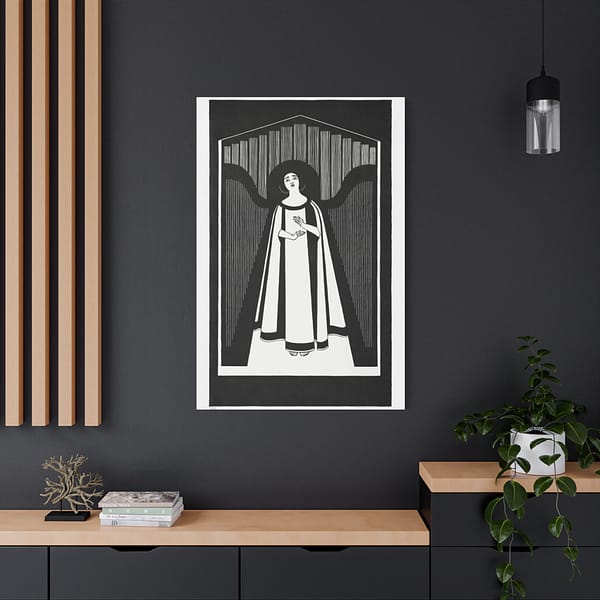 929996730687658061_2048.jpeg The Music (De muziek) - Samuel Jessurun de Mesquita (c. 1920) - Art Deco Canvas Print