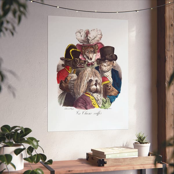 9372158075793143652_2048.jpeg Les Chiens Coiffés (The Well-Groomed Dogs) - Boissy (c. 1825)