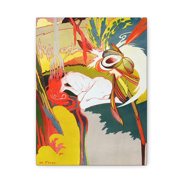 9478668769789864630_2048.jpeg La Source du Mal (The Source of Evil) - Georges de Feure (1894) - Art Nouveau Canvas Print