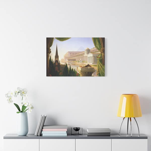9497218486240696649_2048.jpeg The Architect's Dream - Thomas Cole (1840) - Romantic Canvas Print