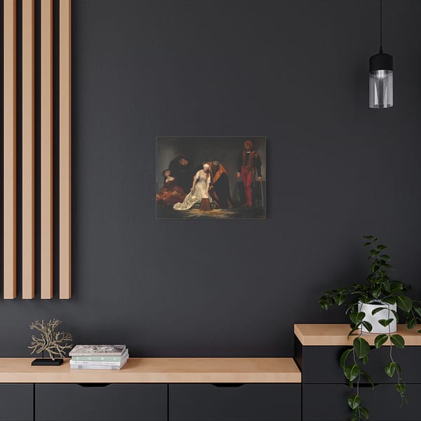 9984079961265773200_2048.jpeg The Execution of Lady Jane Grey - Paul Delaroche (1833) - Classical Canvas Print